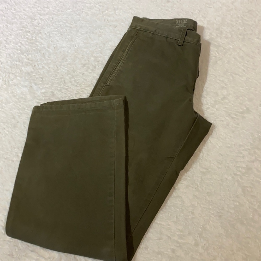 Gap Men’s Khakis Hunter Green 31x32